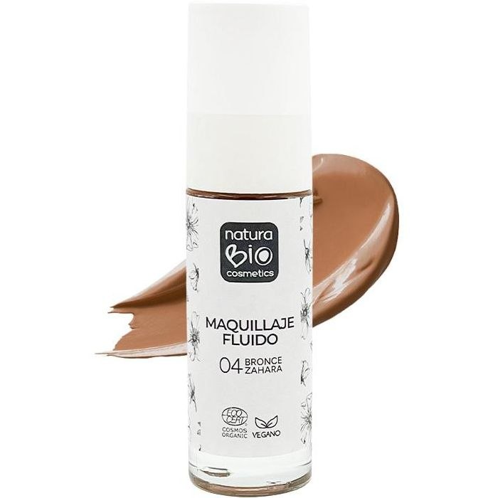 Natura Bio Maquillaje Fluido 04 Bronce Zahara